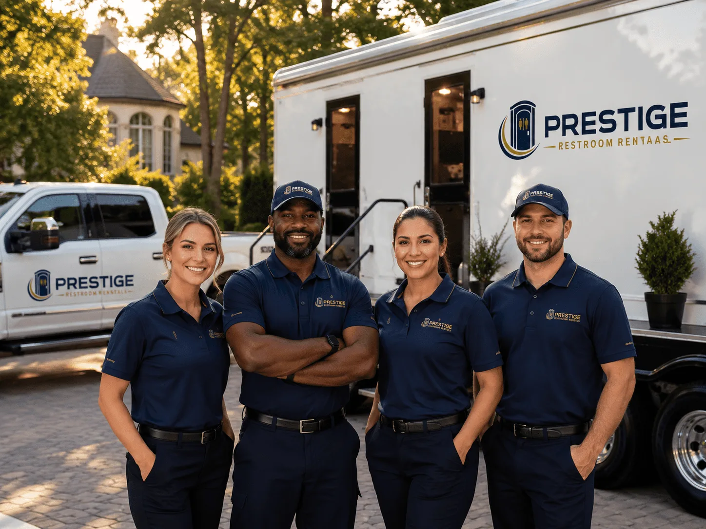 Trusted Luxury Portable Restrooms company in Buffalo, TX